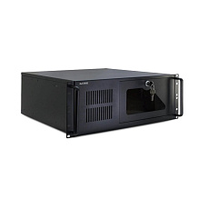 BAZAR - 1stCOOL IPC serverová skříň 4U-450, 19" Rack Black, bez zdroje, poškozený obal