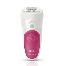 BRAUN Silk-épil SensoSmart 5-500 epilátor, SensoSmart, SmartLight, 28 pinzet, 2 rychlosti, masážní válečky, růžový BRAUN Silk-épil SensoSmart 5-500 epilátor, SensoSmart, SmartLight, 28 pinzet, 2 rychlosti, masážní válečky, růžový