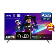 CHiQ U50QST TV 50", UHD, QLED, ultratenká, Google TV, DLG 120 Hz, Dolby Audio, Frameless, metalická CHiQ U50QST TV 50", UHD, QLED, ultratenká, Google TV, DLG 120 Hz, Dolby Audio, Frameless, metalická