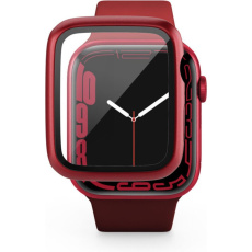 EPICO GLASS CASE Apple Watch 7 41 mm červená