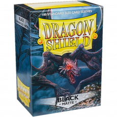 Dragon Shield Standard Sleeves - Matte Black (100 sleevů)