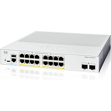 Cisco Catalyst switch C1300-16P-2G (16xGbE,2xSFP,16xPoE+,120W,fanless) - REFRESH Cisco Catalyst switch C1300-16P-2G (16xGbE,2xSFP,16xPoE+,120W,fanless) - REFRESH