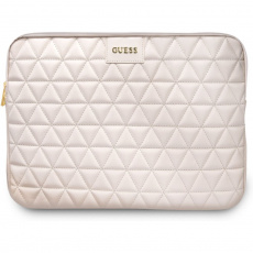 Guess Quilted pouzdro pro 13" notebook růžové