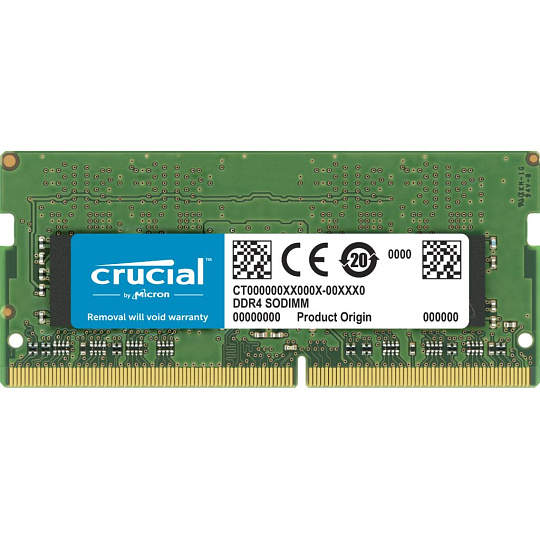 CRUCIAL SODIMM DDR4 32GB 3200MHz CL22 CRUCIAL SODIMM DDR4 32GB 3200MHz CL22