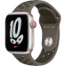 Apple Watch Nike sportovní řemínek 41/40/38mm olivově šedý/cargo khaki