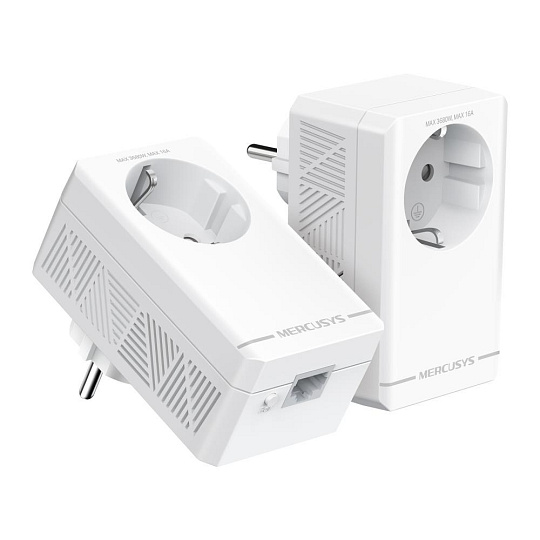 MERCUSYS MP500P KIT průchozí powerline set (AV1000, 1xGbELAN) MERCUSYS MP500P KIT průchozí powerline set (AV1000, 1xGbELAN)