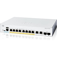 Cisco Catalyst switch C1300-8FP-2G (8xGbE,2xGbE/SFP combo,8xPoE+,120W,fanless) - REFRESH Cisco Catalyst switch C1300-8FP-2G (8xGbE,2xGbE/SFP combo,8xPoE+,120W,fanless) - REFRESH