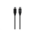 WG - Datový kabel Type-C na Type-C, 1,5 metrů, 5A, 140W, černá