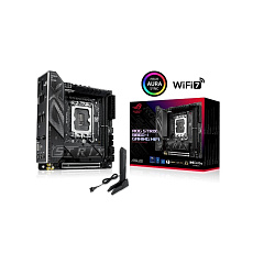 ASUS MB Sc LGA1851 ROG STRIX B860-I GAMING WIFI, Intel B860, 2xDDR5, 1xThunderbolt, 1xDP, 1xHDMI, WiFi, Mini-ITX ASUS MB Sc LGA1851 ROG STRIX B860-I GAMING WIFI, Intel B860, 2xDDR5, 1xThunderbolt, 1xDP, 1xHDMI, WiFi, Mini-ITX