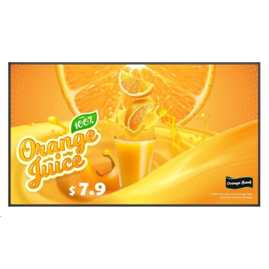 LG 55" signage 55UH5Q - UHD, 24h, 500nit, WebOS LG 55" signage 55UH5Q - UHD, 24h, 500nit, WebOS