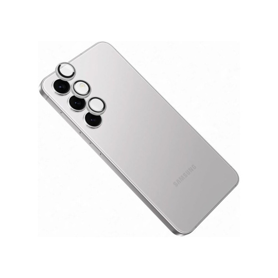 FIXED Camera Glass ochranná skla Samsung Galaxy S24 stříbrná