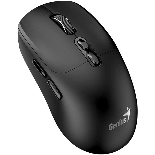 GENIUS myš NX-8080S BT/ duální Bluetooth + 2,4GHz/ 1600 dpi/ Copilot/ bezdrátová/ tichá/ černá