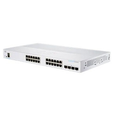 Cisco switch CBS350-24T-4X, 24xGbE RJ45+ 4x10GbE SFP+, fanless - REFRESH