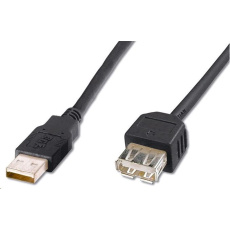 PREMIUMCORD Kabel USB 2.0 A-A 0,2m (20cm), prodlužovací (M/F) PREMIUMCORD Kabel USB 2.0 A-A 0,2m (20cm), prodlužovací (M/F)