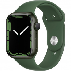 Apple Watch Series 7 45mm zelený hliník se zeleným sportovním řemínkem Apple Watch Series 7 45mm zelený hliník se zeleným sportovním řemínkem