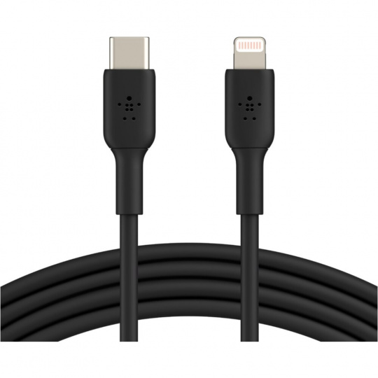 Belkin BOOST Charge USB-C/Lightning kabel, 1m, černý