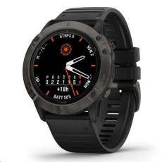 Garmin epix Pro (Gen 2) Glass - 51 mm - Gray / Black Silicone Band EU Garmin epix Pro (Gen 2) Glass - 51 mm - Gray / Black Silicone Band EU