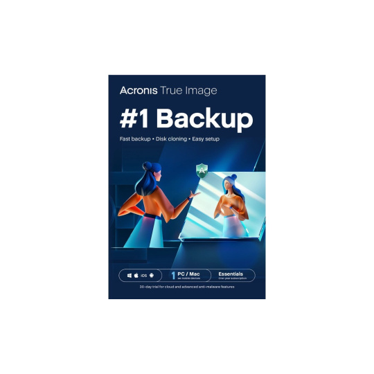 Acronis Cyber Protect Home Office Essentials Subscription 1 Computer - 1 year subscription ESD