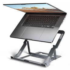 AXAGON STND-LAG hliníkový stojan na notebook 10"-17.3" nastavitelná výška, šedý AXAGON STND-LAG hliníkový stojan na notebook 10"-17.3" nastavitelná výška, šedý