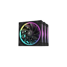 DEEPCOOL Ventilátor FL12 3v1, 3x120mm, ARGB, černá