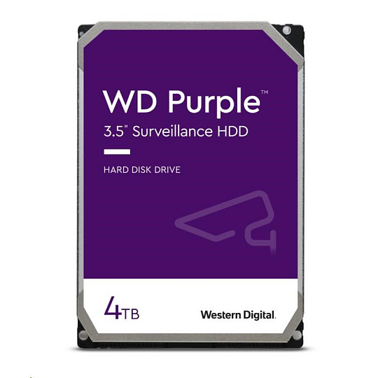 WD PURPLE WD43PURZ 4TB, SATA III 3.5", 256MB, 175MB/s, Low Noise, CMR WD PURPLE WD43PURZ 4TB, SATA III 3.5", 256MB, 175MB/s, Low Noise, CMR