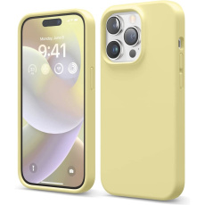 ELAGO silikonový kryt pro iPhone 14 Pro žlutý