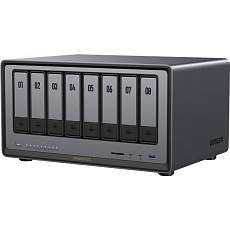 UGREEN NASync DXP8800 Plus (10C/i5-1235U/4,4GHz/8GBRAM/8xSATA/2xM.2/2x10GbE/1xPCIe/2xTB/2xUSB2.0/2xUSB3.2/HDMI/SD)