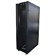LEXI-Net 19" stojanový rozvaděč 42U 800x1200 rozebiratelný, kolečka, 1000kg, perforované dveře, černý