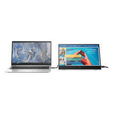 HP LCD EliteDisplay E14 G4 přenosný 2x USB-C monitor 14" (IPS,1920 x 1080, 16:9, 400NITS, 800:1, 5ms, 2x USB-C)