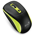 GENIUS myš NX-7123/ 1200 dpi/ bezdrátová/ Copilot/ černo-zelená