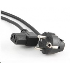 GEMBIRD Kabel napájecí pravoúhlý VDE 220/230V 1,8m GEMBIRD Kabel napájecí pravoúhlý VDE 220/230V 1,8m