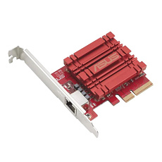 ASUS PCIe Adaptér XG-C100C V3, až 10Gbps, RJ45, červená ASUS PCIe Adaptér XG-C100C V3, až 10Gbps, RJ45, červená