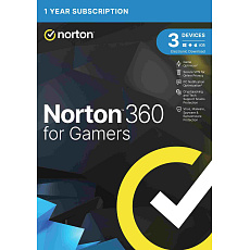 NORTON 360 FOR GAMERS 50GB CZ 1 uzivatel pro 3 zarizeni na 1 rok ESD 1+1 (50%) NORTON 360 FOR GAMERS 50GB CZ 1 uzivatel pro 3 zarizeni na 1 rok ESD 1+1 (50%)