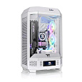 THERMALTAKE Case The Tower 300, mATX, Průhledná bočnice, 2x 140mm Fan, bílá