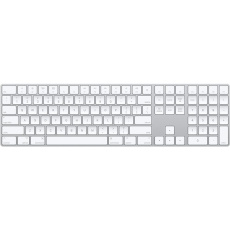 Apple Magic Keyboard s číselnou klávesnicí stříbrná - slovenská
