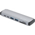 FIXED HUB 7v1 USB-C pro MacBooky šedý