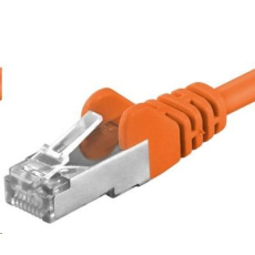 PREMIUMCORD Patch kabel CAT6a S-FTP, RJ45-RJ45, AWG 26/7 2m oranžová PREMIUMCORD Patch kabel CAT6a S-FTP, RJ45-RJ45, AWG 26/7 2m oranžová