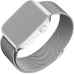 FIXED Mesh Strap síťový nerezový řemínek Apple Watch 38/40/41mm stříbrný