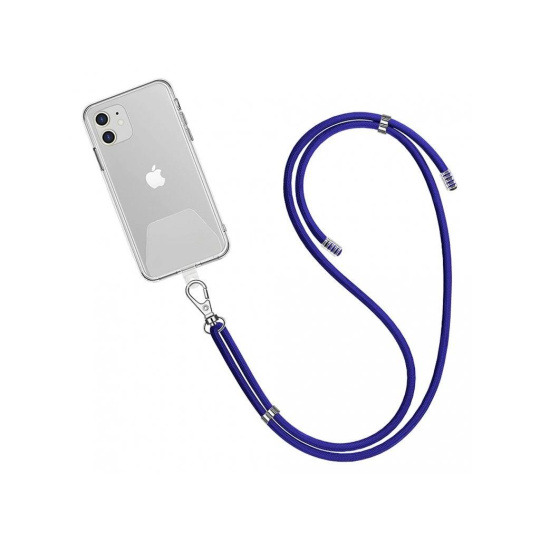 WG - Crossbody lace strap / transparent / blue WG - Crossbody lace strap / transparent / blue