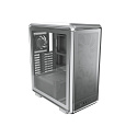 Cooler Master case MasterFrame 500 Mesh Silver, Průhledná bočnice, ATX, 2x 200mm Fan, 1x 120mm Fan, Šedá