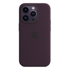 Apple silikonový kryt s MagSafe na iPhone 14 Pro bezinkově fialová