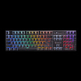 A4tech Bloody Podsvícená mechanická herní klávesnice S510R, Blue Switch, Pudding, USB, CZ, černá