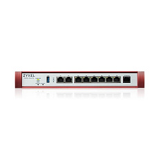 Zyxel USG FLEX 200HP Series, User-definable ports with 1*2.5G, 1*2.5G (PoE+) & 6*1G, 1*USB with1 YR Gold Security Pack Zyxel USG FLEX 200HP Series, User-definable ports with 1*2.5G, 1*2.5G (PoE+) & 6*1G, 1*USB with1 YR Gold Security Pack
