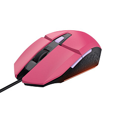 TRUST myš GXT 109P FELOX Gaming Mouse, optická, USB, růžová TRUST myš GXT 109P FELOX Gaming Mouse, optická, USB, růžová