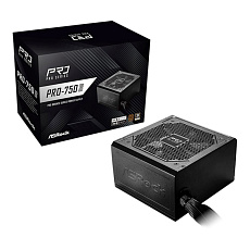 ASROCK zdroj PRO-750B, 750W, 80Plus Bronze, 120 mm, ATX 3.1
