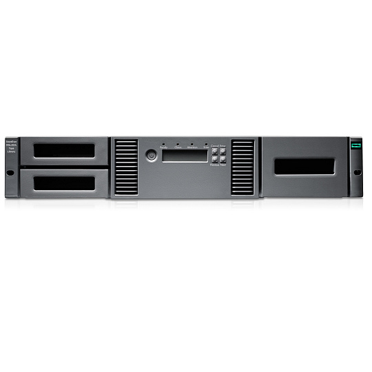 HPE Storage MSL2024 TapeLibrary (AK379A+LTO8S ASDriveQ6Q68A+15xQ2078A LTO8 30TBDataCartridges+Q2015ABarCodeLabelPack) SC