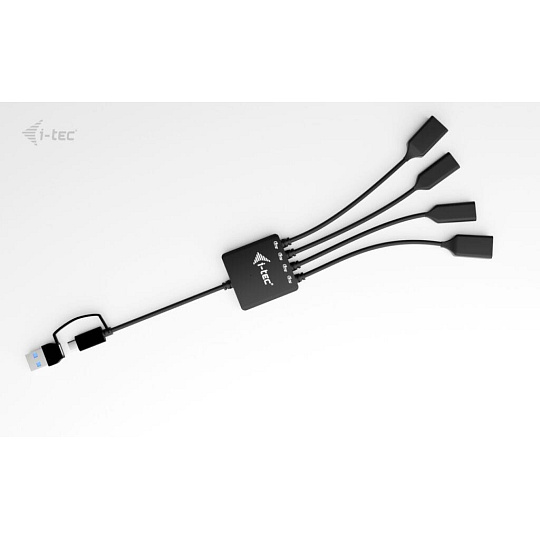 i-tec USB-C/USB-A Cable HUB 4 port (2x USB-C, 2x USB-A)