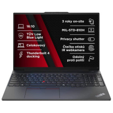 LENOVO NTB ThinkPad E16 G2 - Ultra7 155H,16" WUXGA,32GB,512SSD,W11P,3y premier onsite LENOVO NTB ThinkPad E16 G2 - Ultra7 155H,16" WUXGA,32GB,512SSD,W11P,3y premier onsite