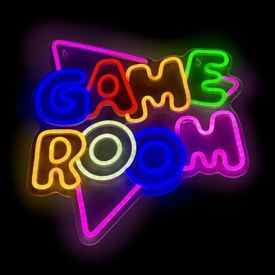BAZAR - 2Kids Toys LED NEON LIGHT lampička GAME ROOM - Poškozený obal (Komplet)