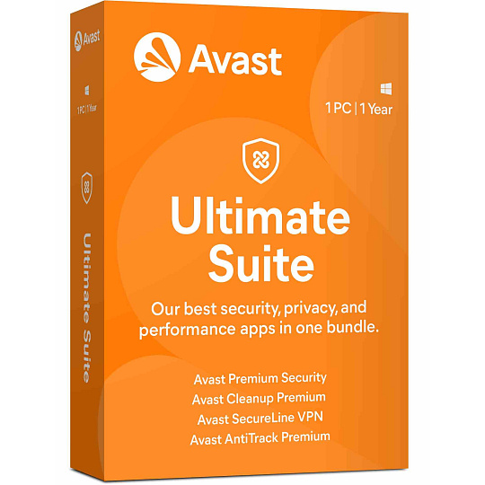 _Nová Avast Ultimate for Windows 1 licence na 12 měsíců _Nová Avast Ultimate for Windows 1 licence na 12 měsíců